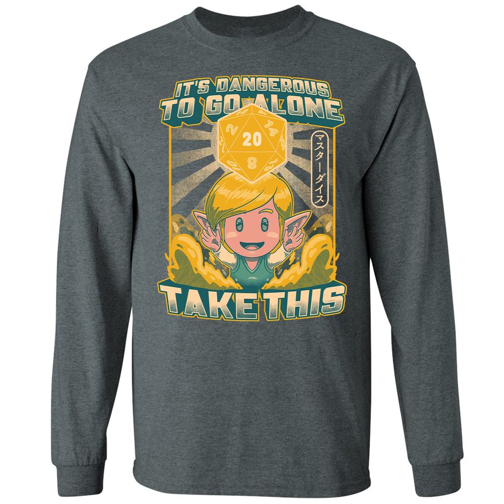 Long Sleeve T-Shirt - E7JPK7L5 - Dark Heather - 15
