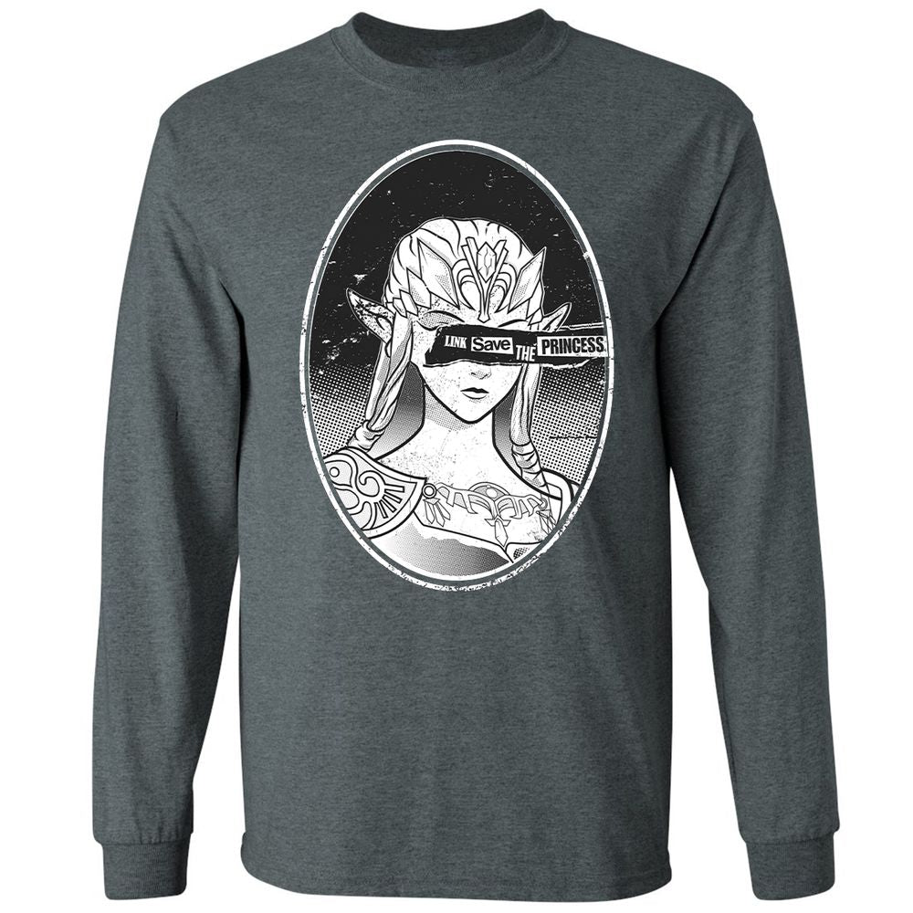 Long Sleeve T-Shirt - CL9VX4MZ - Dark Heather - 15