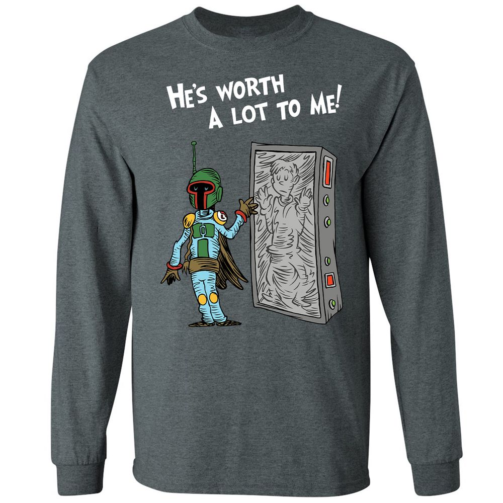 Long Sleeve T-Shirt - Z35FJD94 - Dark Heather - 15