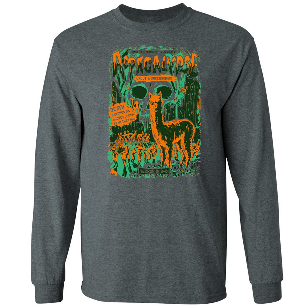 Long Sleeve T-Shirt - 4TF2AY5T - Dark Heather - 15