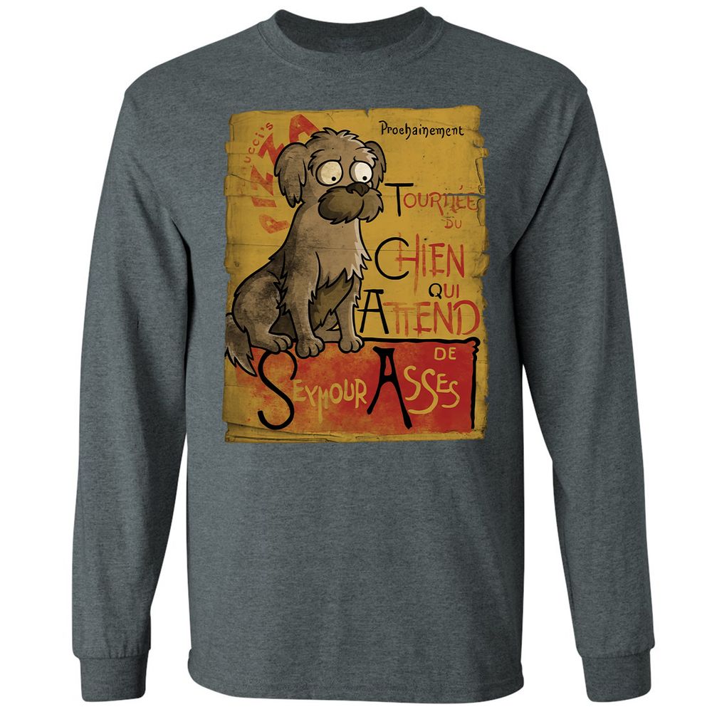 Long Sleeve T-Shirt - Y5GJA7KC - Dark Heather - 15