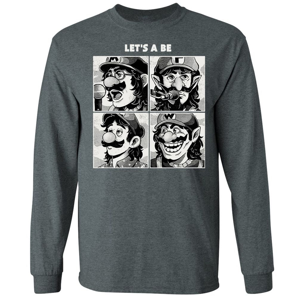 Long Sleeve T-Shirt - 6FPQF9XJ - Dark Heather - 15