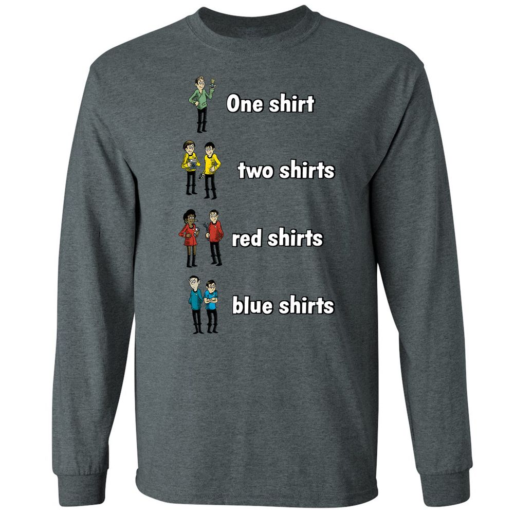 Long Sleeve T-Shirt - GW4NGA66 - Dark Heather - 15