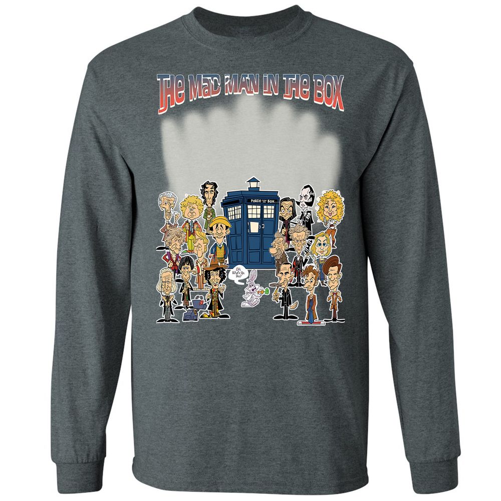 Long Sleeve T-Shirt - KCG77V7U - Dark Heather - 15