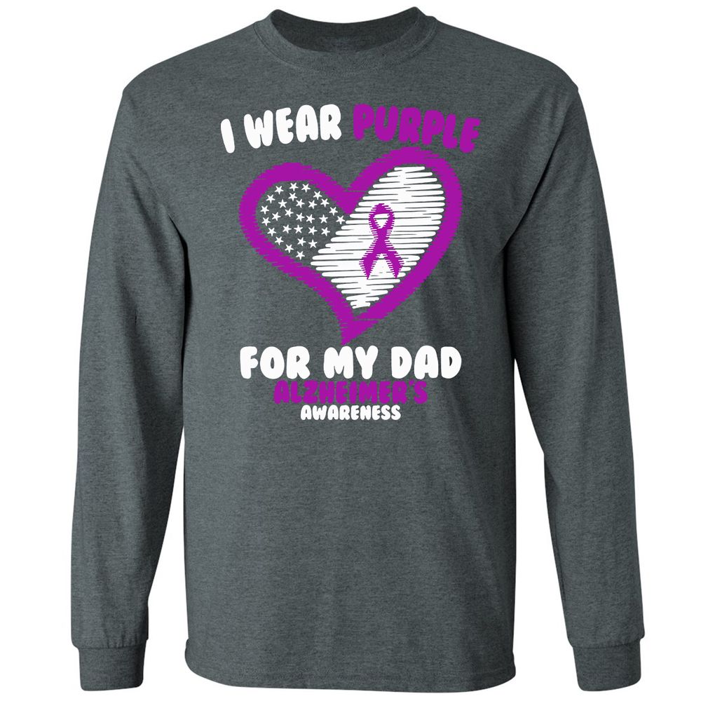 Long Sleeve T-Shirt - M8B71AH6 - Dark Heather - 15