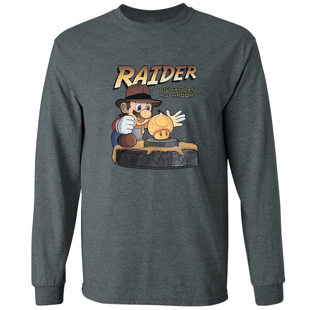 Long Sleeve T-Shirt - FHFLVNQN - Dark Heather - 15