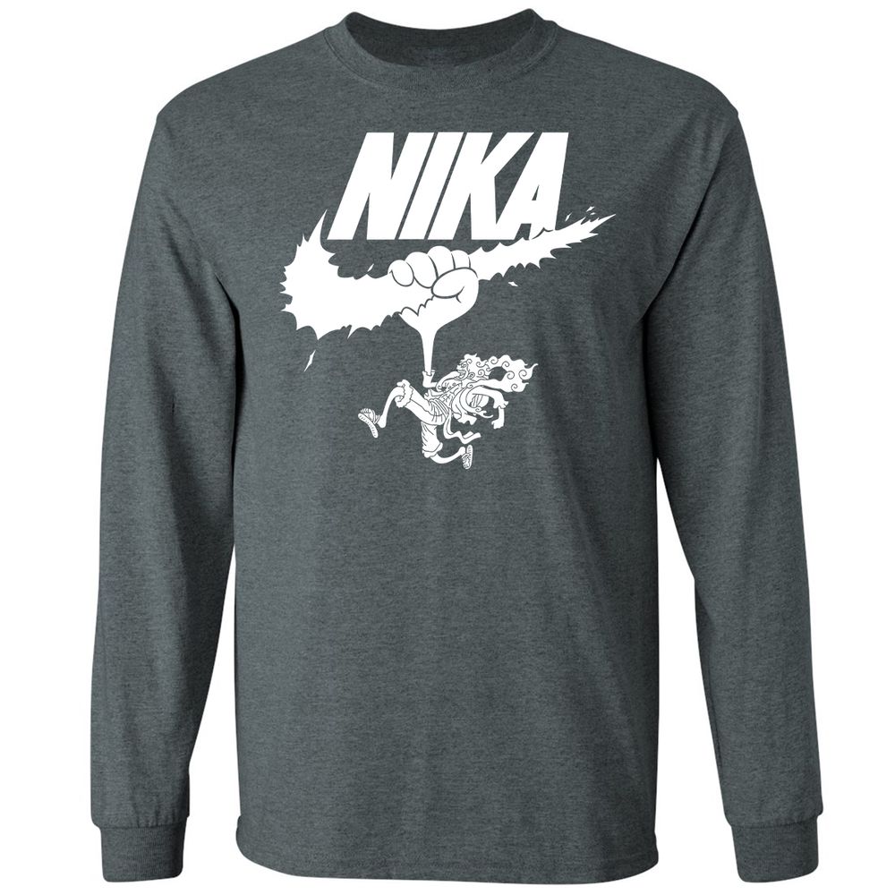 Long Sleeve T-Shirt - TC1J89R1 - Dark Heather - 15