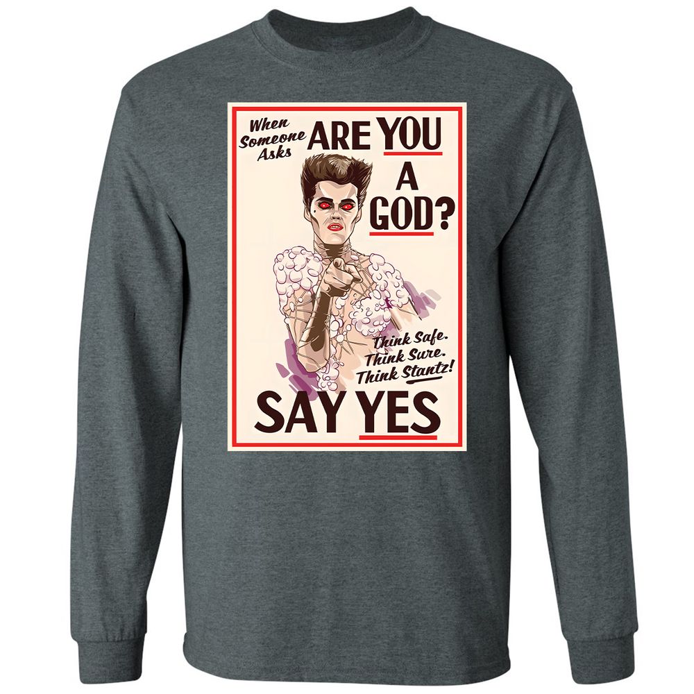 Long Sleeve T-Shirt - GQP7K1SV - Dark Heather - 15