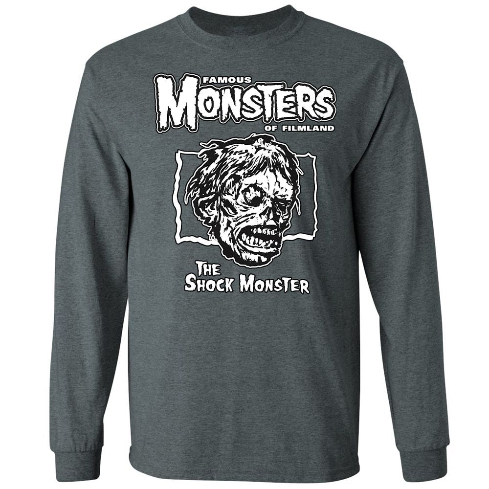 Long Sleeve T-Shirt - LNLDUNKY - Dark Heather - 15