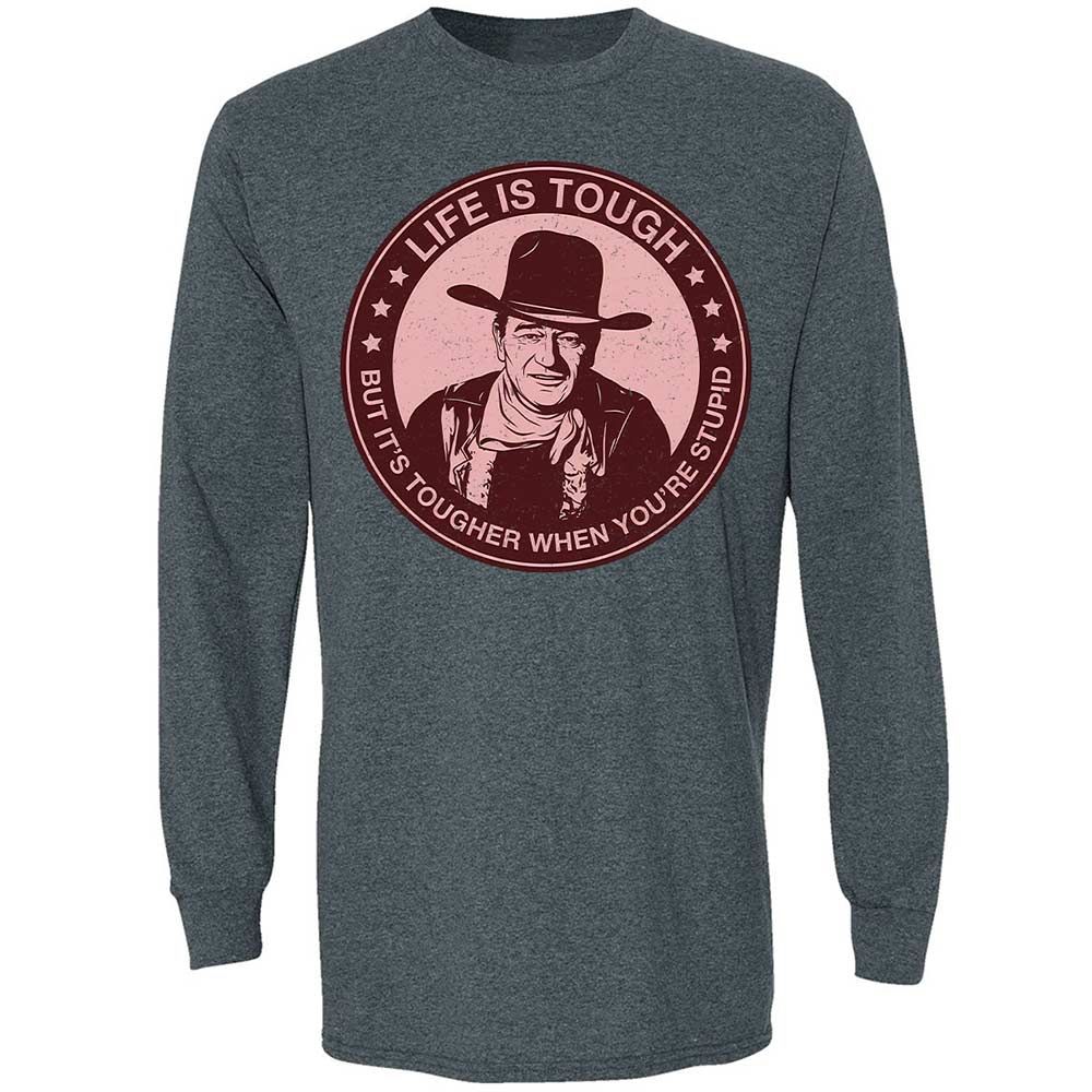 Long Sleeve T-Shirt - E6ZMKBBC - Dark Heather - 15