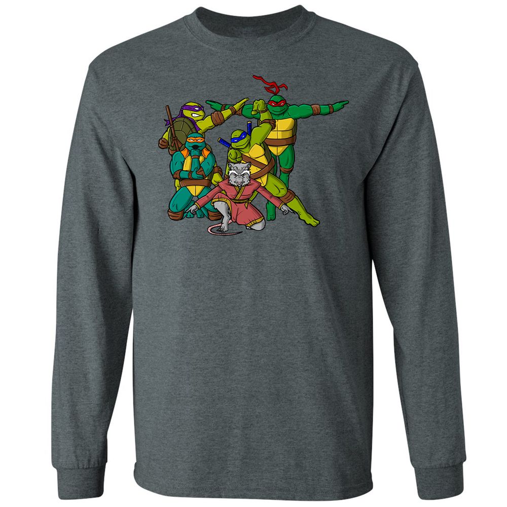 Long Sleeve T-Shirt - 12VXKFYD - Dark Heather - 15