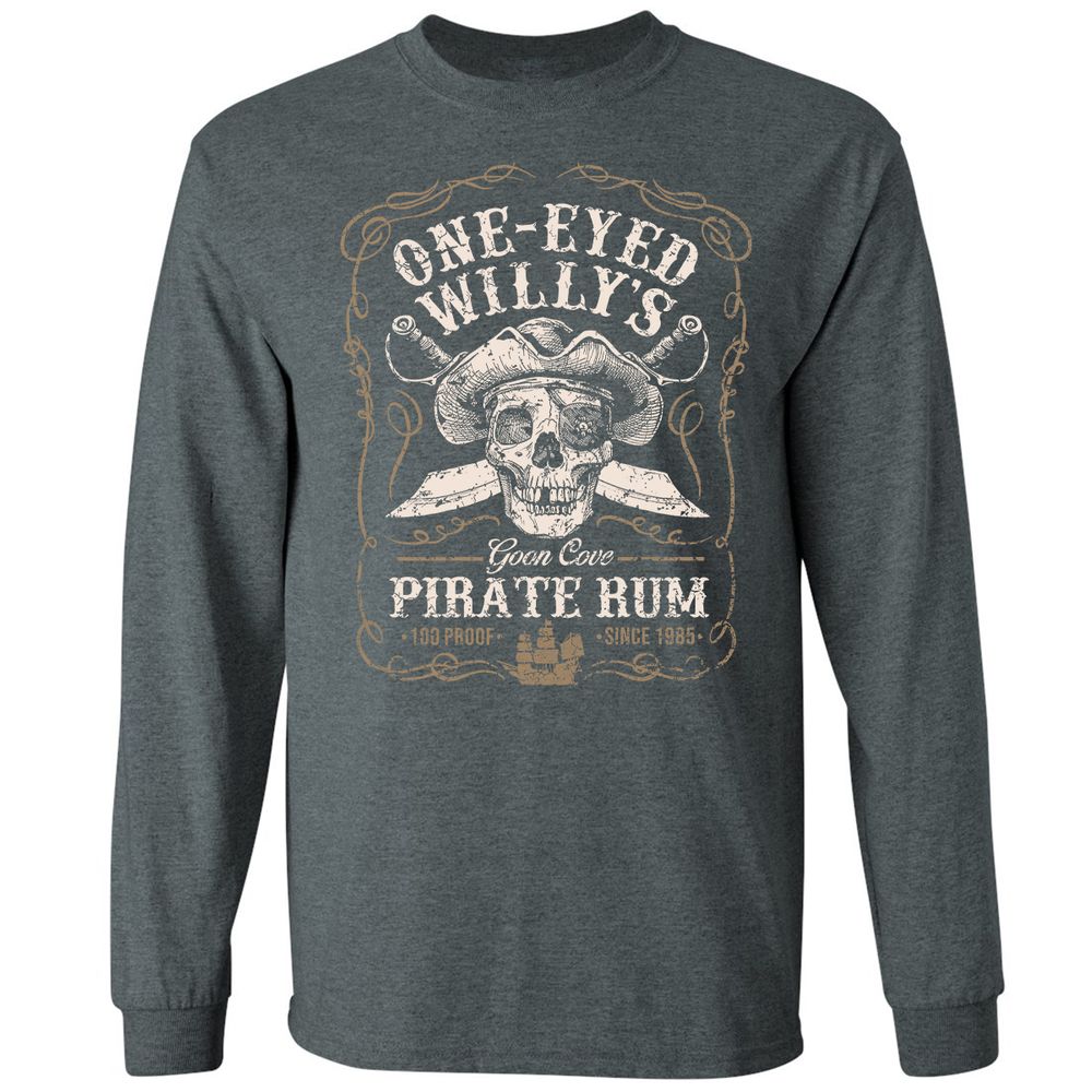 Long Sleeve T-Shirt - 7LVUPGU1 - Dark Heather - 15