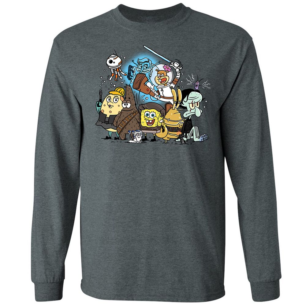 Long Sleeve T-Shirt - A5HBBW1X - Dark Heather - 15