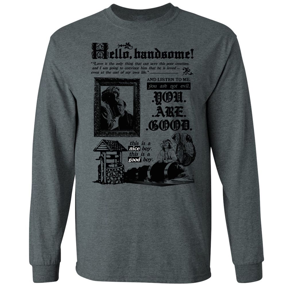 Long Sleeve T-Shirt - 9H6ZNKSG - Dark Heather - 15