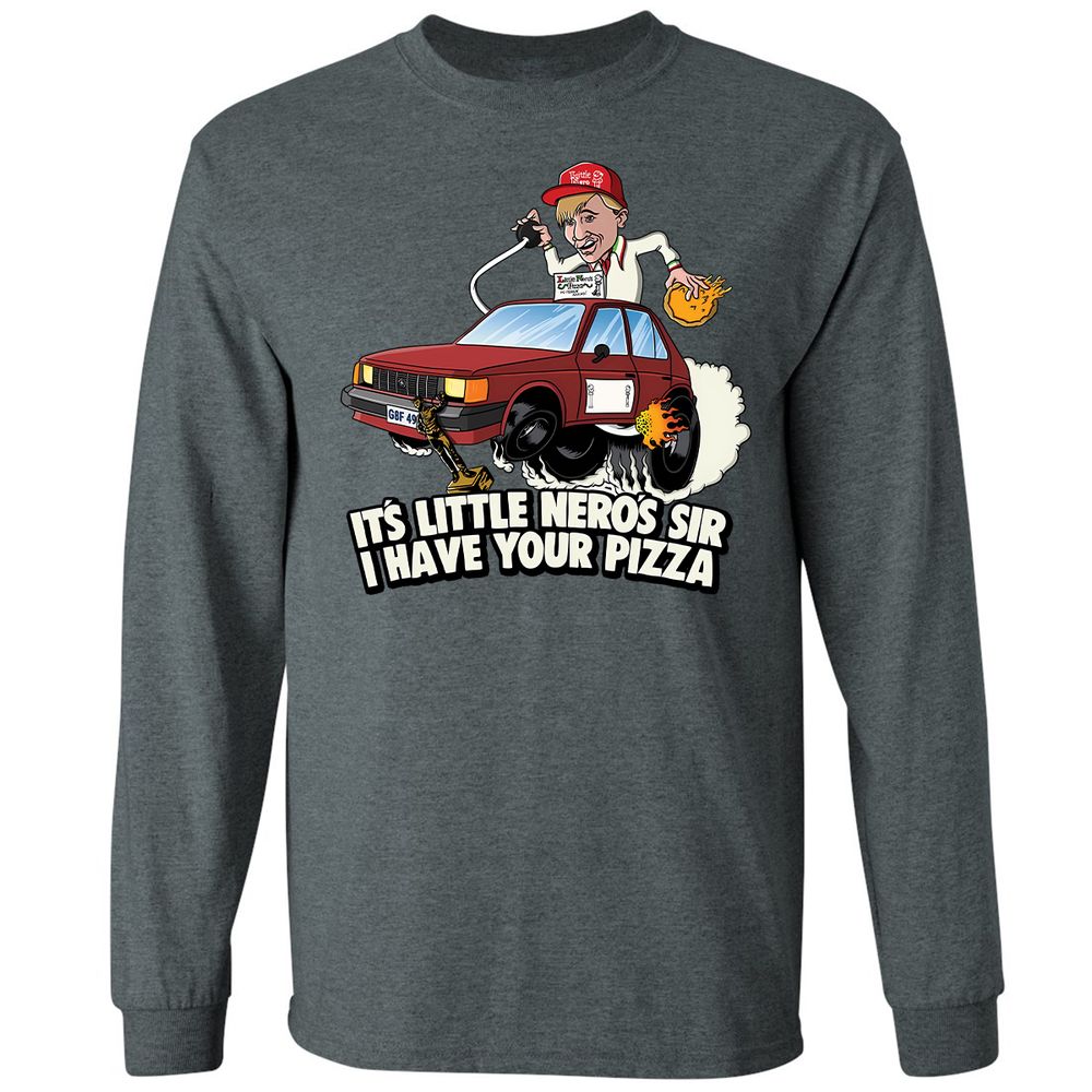 Little Nero's I have your pizza! - Dark Heather - 15