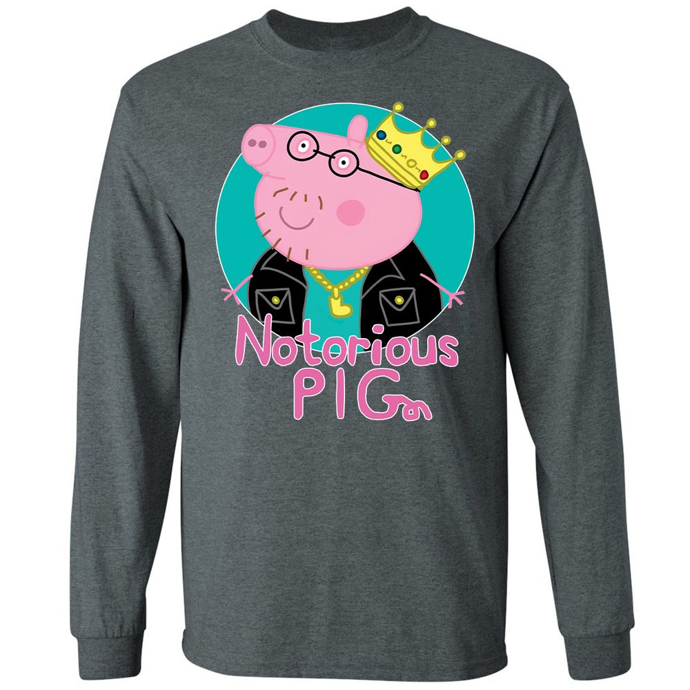 Long Sleeve T-Shirt - U16J6FNL - Dark Heather - 15