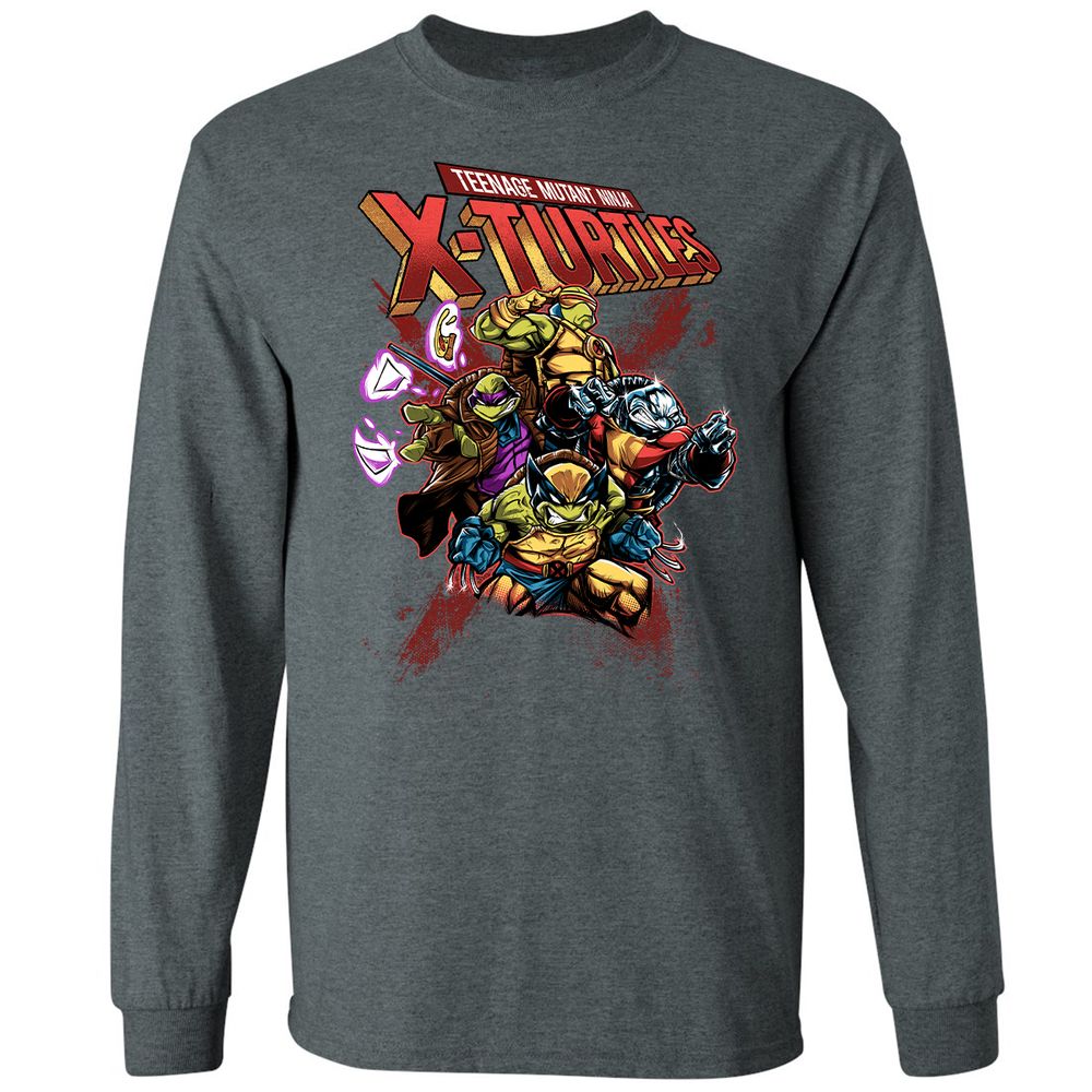 Long Sleeve T-Shirt - 8L6EBUMA - Dark Heather - 15