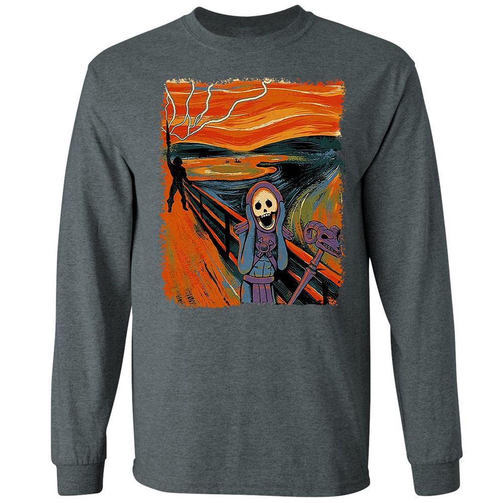 Long Sleeve T-Shirt - QTWS9E9F - Dark Heather - 15