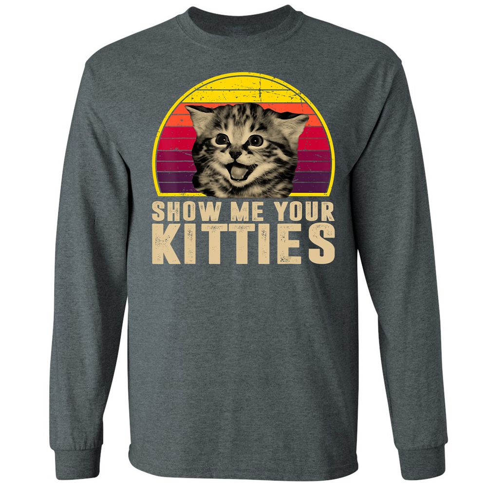 Long Sleeve T-Shirt - KDZSVY7H - Dark Heather - 15