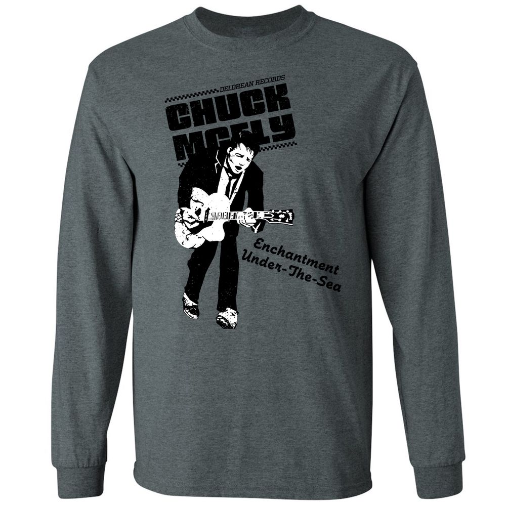 Long Sleeve T-Shirt - W6XM8RGZ - Dark Heather - 15