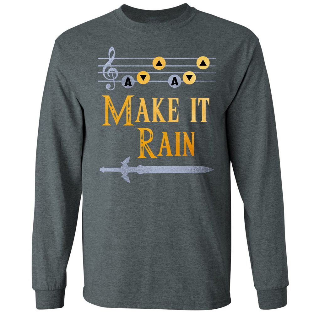 Long Sleeve T-Shirt - 3UW6ZF11 - Dark Heather - 15
