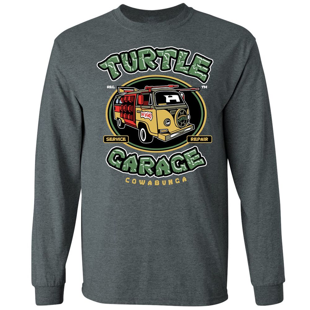 Long Sleeve T-Shirt - A6FUV7TQ - Dark Heather - 15