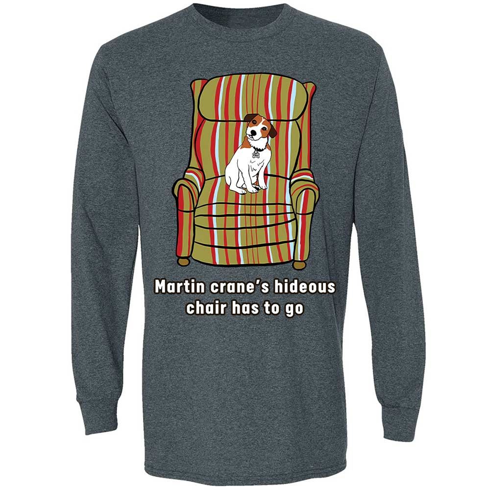 Martin crane hideous chair has to go - Dark Heather - 15