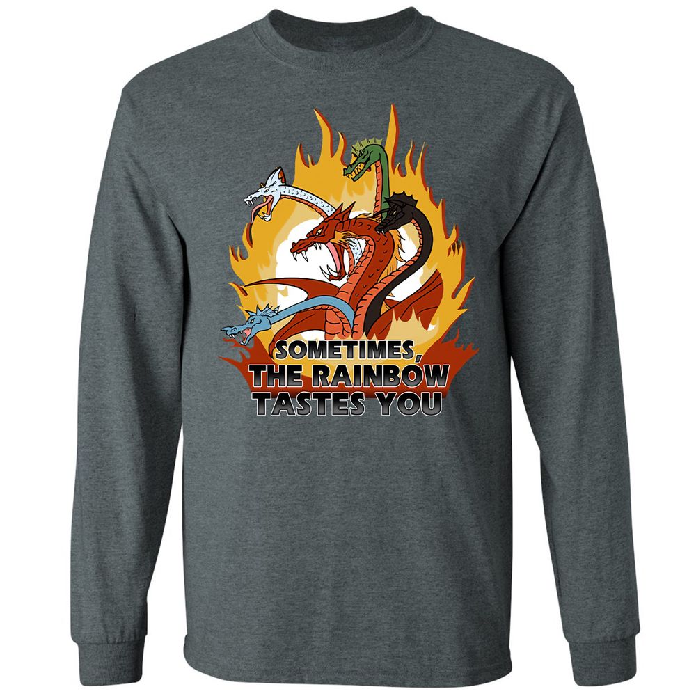 Long Sleeve T-Shirt - WR8XGZZZ - Dark Heather - 15