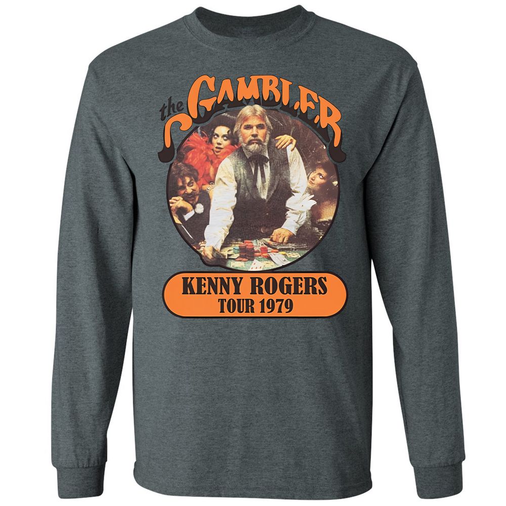 Long Sleeve T-Shirt - U7BQWWPM - Dark Heather - 15