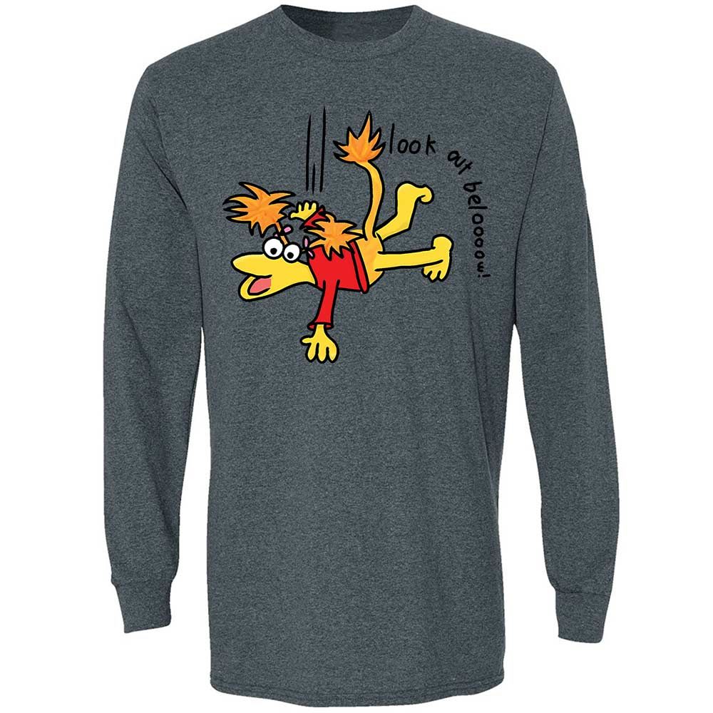 Long Sleeve T-Shirt - 3PC8X2QA - Dark Heather - 15