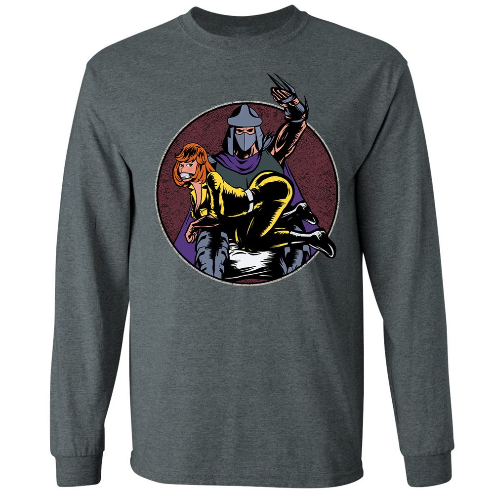 Long Sleeve T-Shirt - 5FV1XTJM - Dark Heather - 15