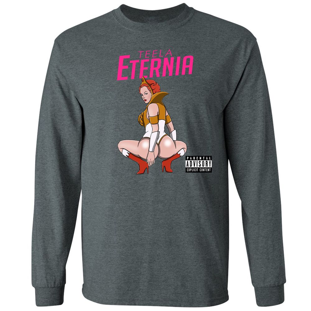 Long Sleeve T-Shirt - AVALQCQ4 - Dark Heather - 15