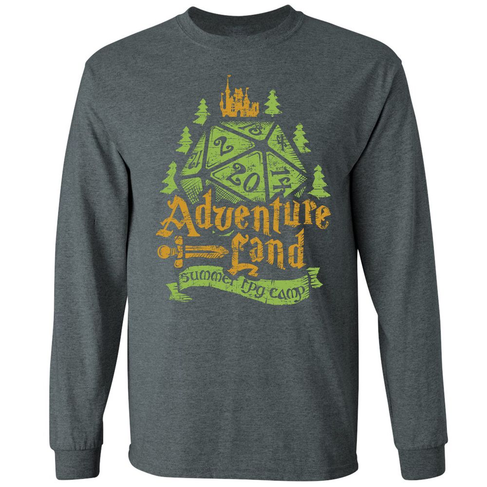 Long Sleeve T-Shirt - D6589AXZ - Dark Heather - 15