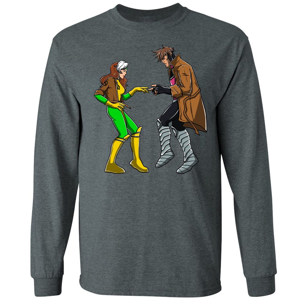 Long Sleeve T-Shirt - SDQ8CXQ4 - Dark Heather - 15