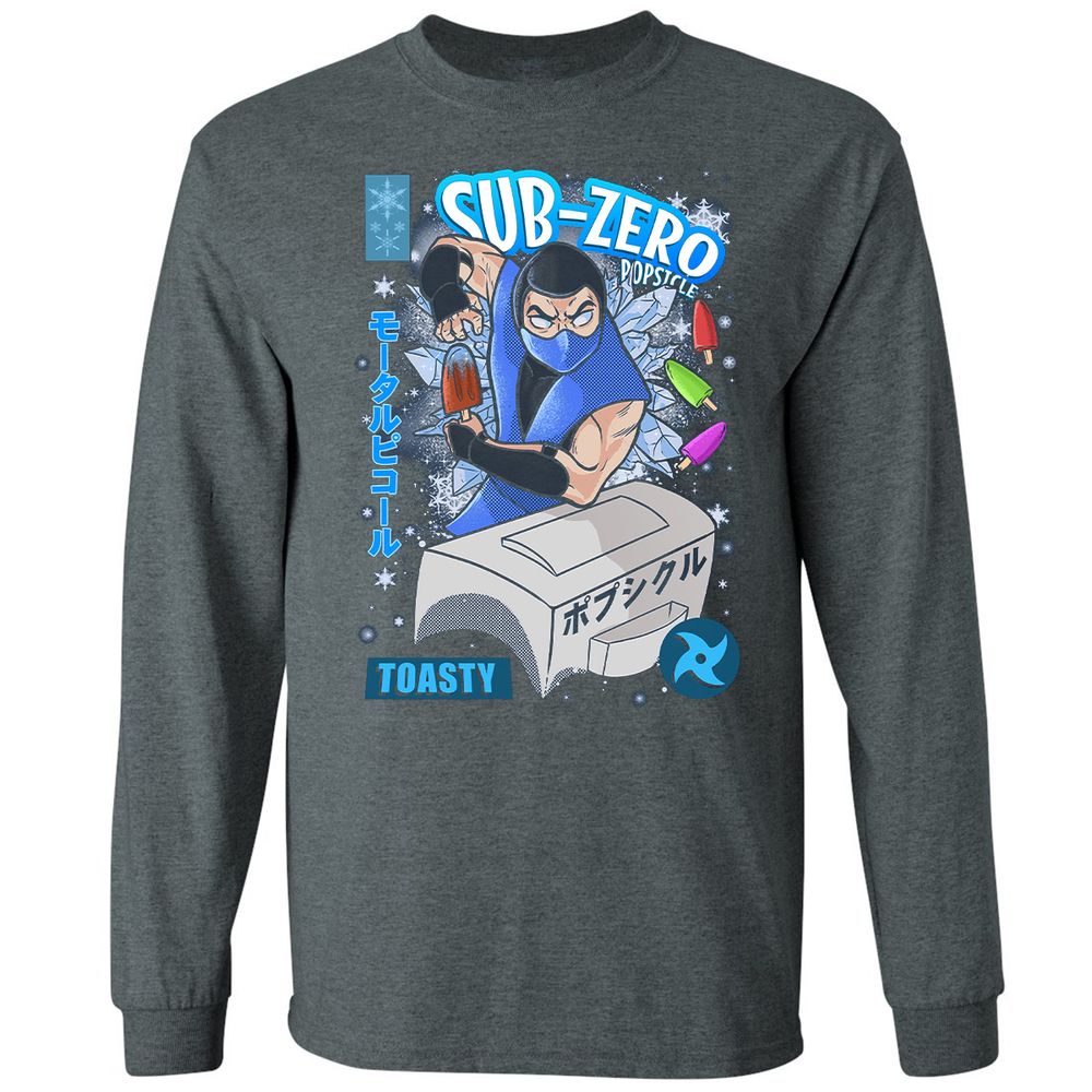 Long Sleeve T-Shirt - 1B5AEQ54 - Dark Heather - 15
