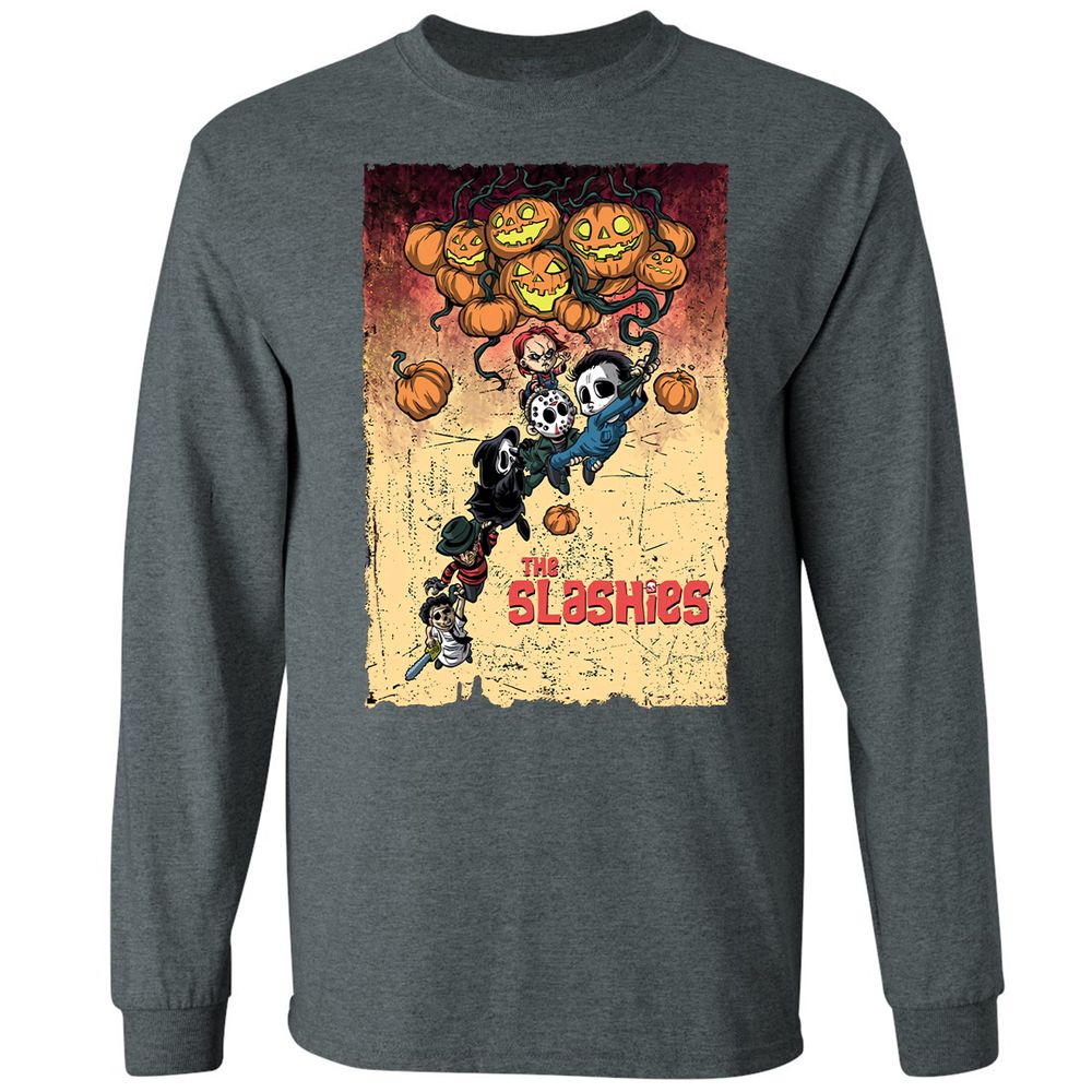 Long Sleeve T-Shirt - S1SM8RWC - Dark Heather - 15