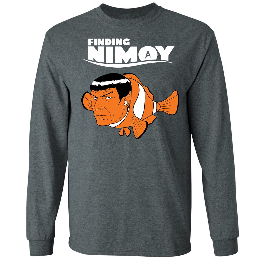 Long Sleeve T-Shirt - JRWRP92Q - Dark Heather - 15