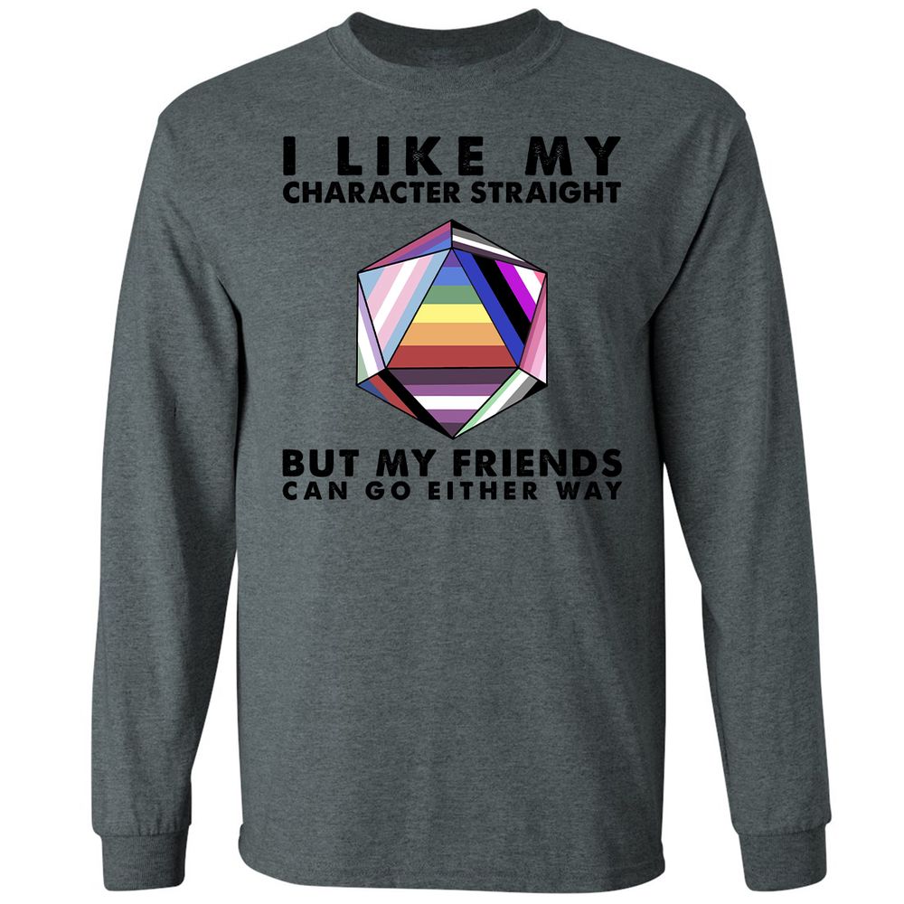 Long Sleeve T-Shirt - 8XSDHXGF - Dark Heather - 15