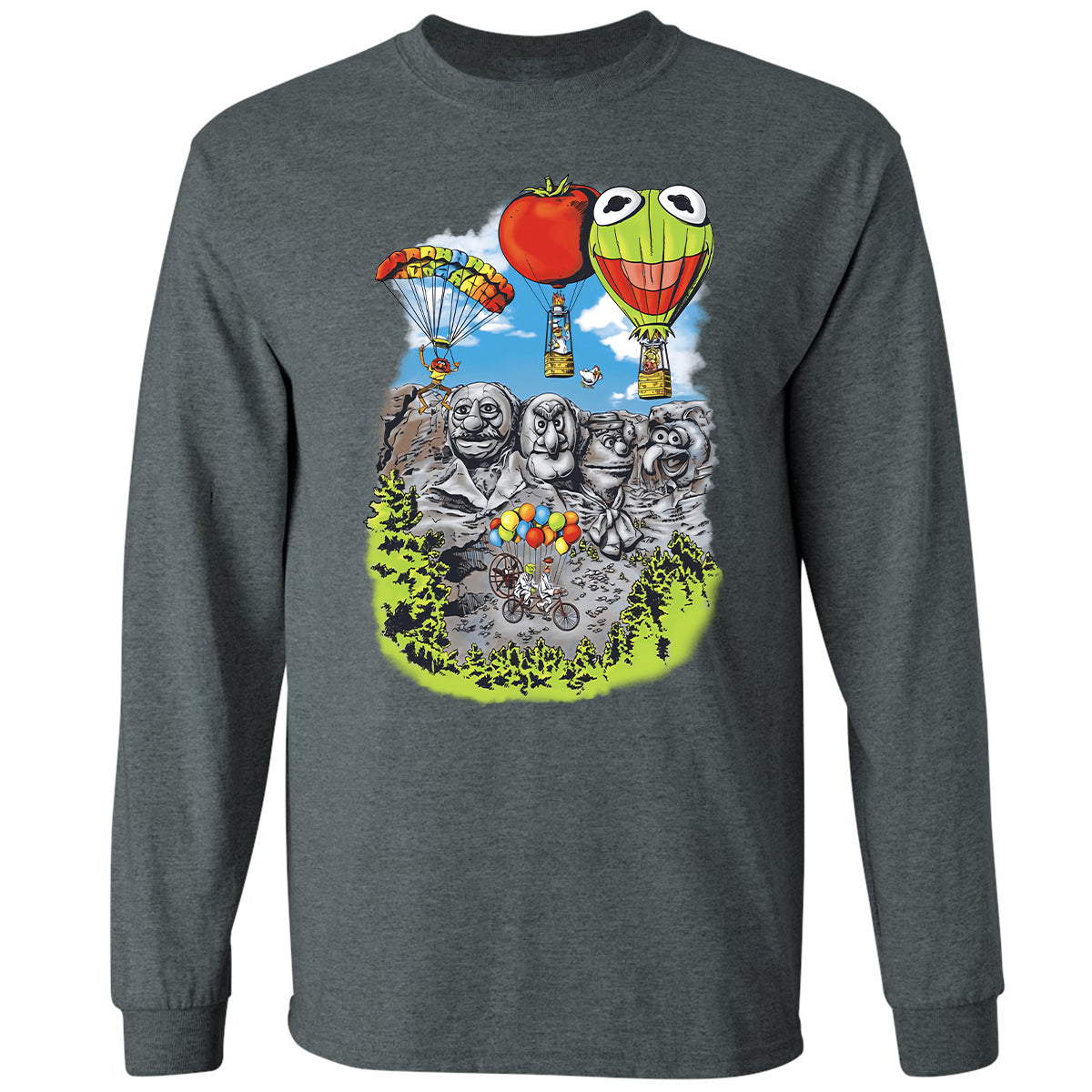 Long Sleeve T-Shirt - GSHVZWWU - Dark Heather - 15