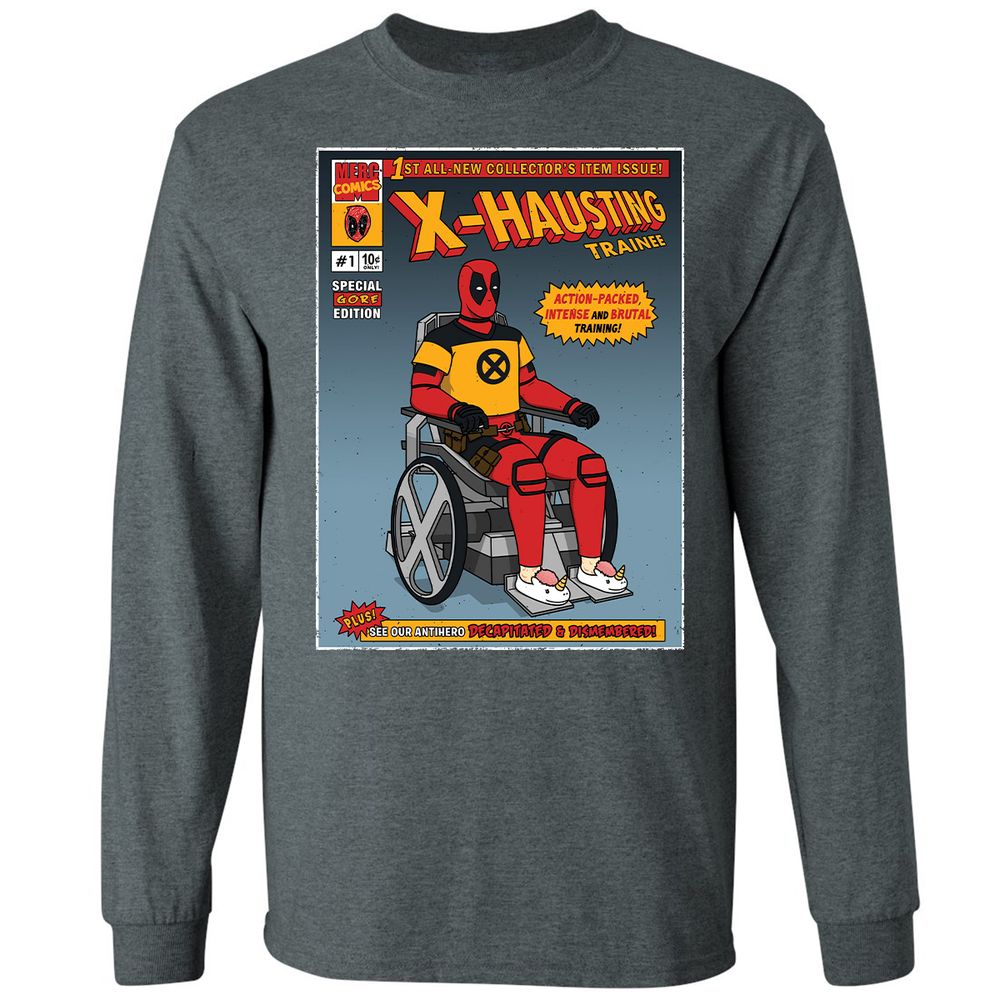 Long Sleeve T-Shirt - NWHKGTDN - Dark Heather - 15