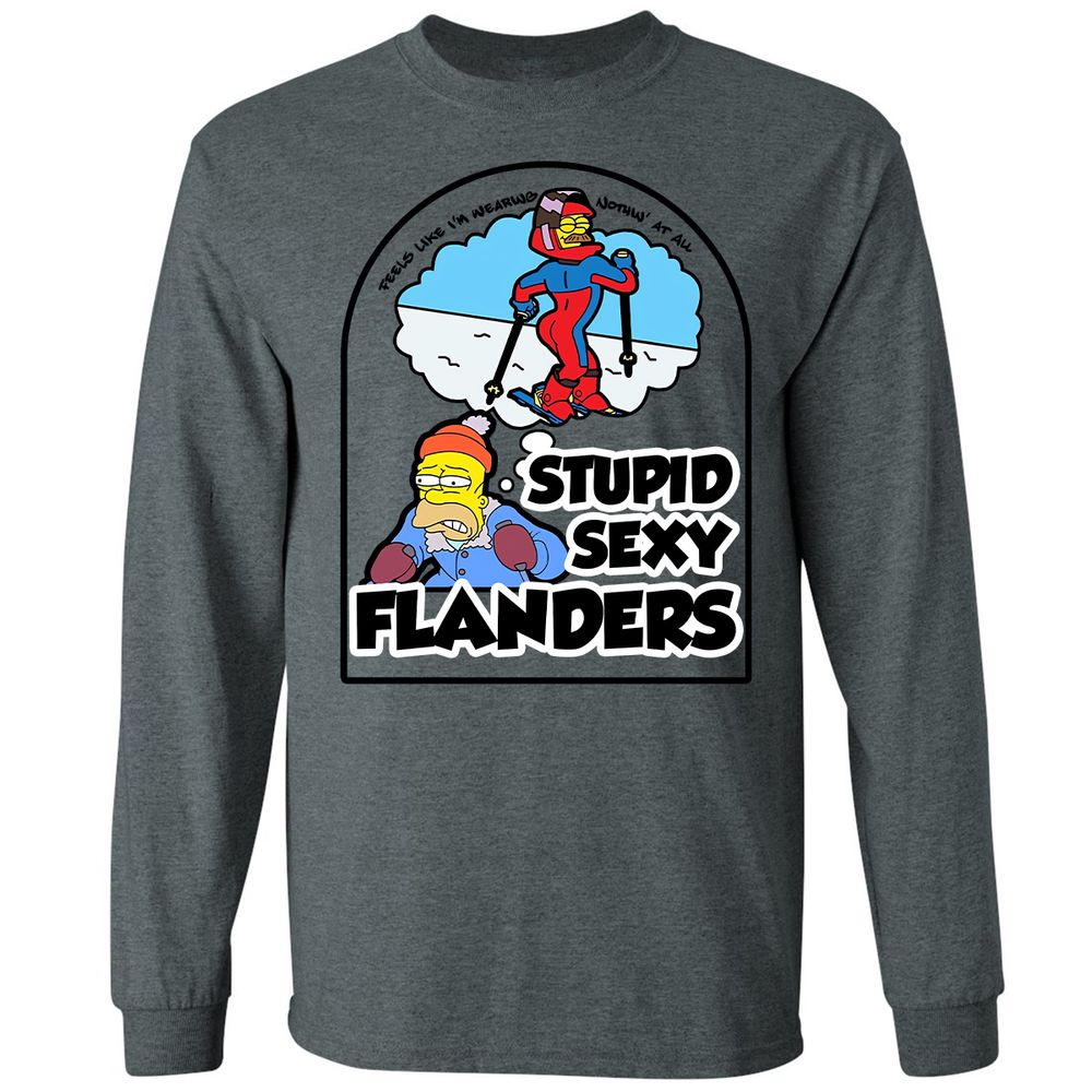 Stupid Sexy Flanders - Dark Heather - 15