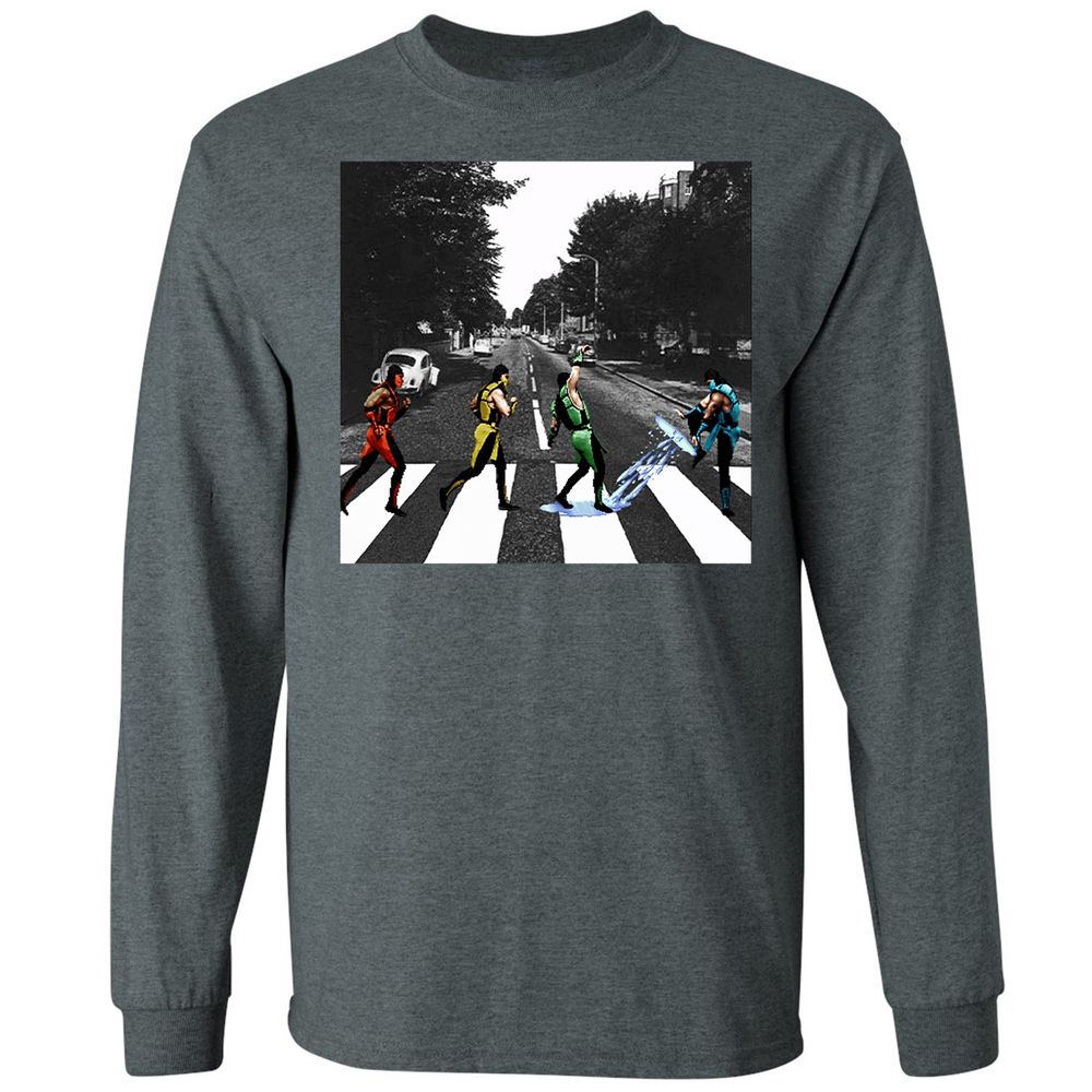 Long Sleeve T-Shirt - CCLEXUTP - Dark Heather - 15