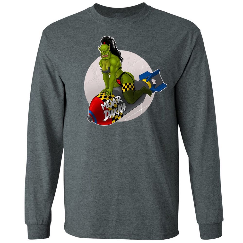 Long Sleeve T-Shirt - TUKBLHPP - Dark Heather - 15