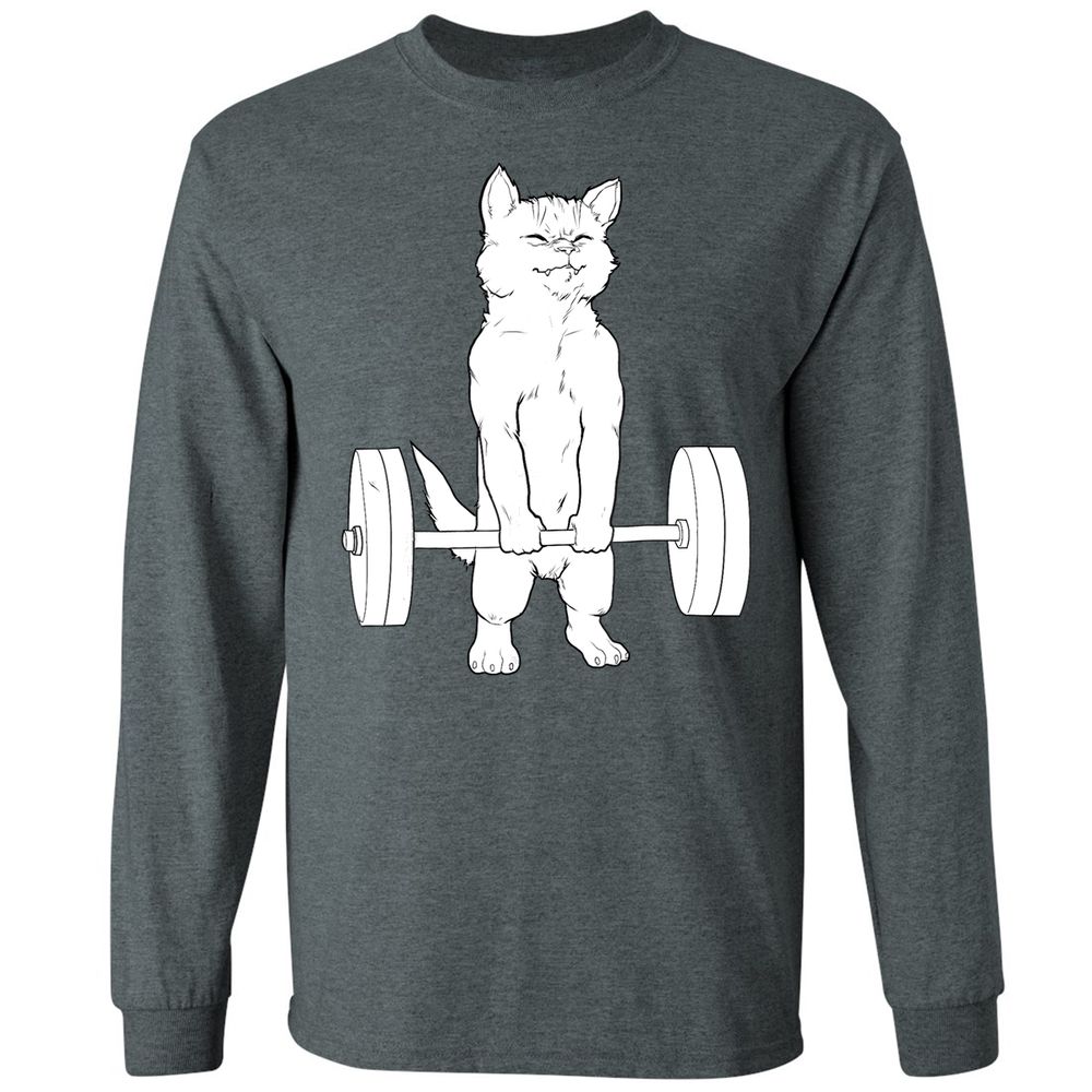 Long Sleeve T-Shirt - X4AWUGHD - Dark Heather - 15