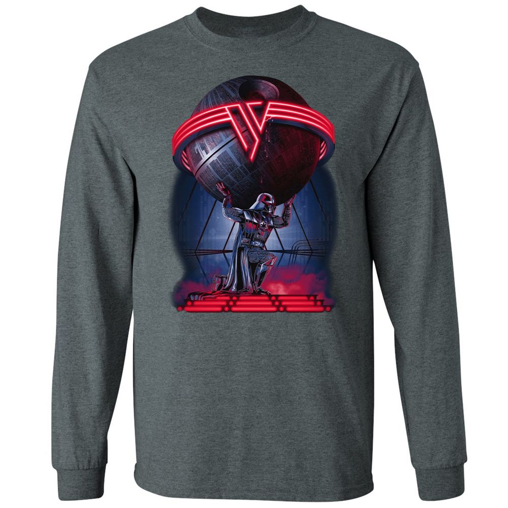 Long Sleeve T-Shirt - 8A3NSYZQ - Dark Heather - 15