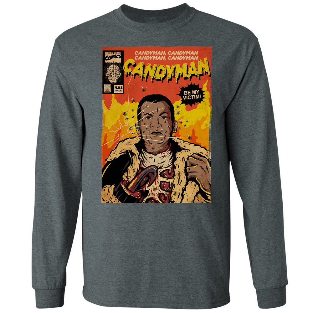 Long Sleeve T-Shirt - 59N5LM78 - Dark Heather - 15