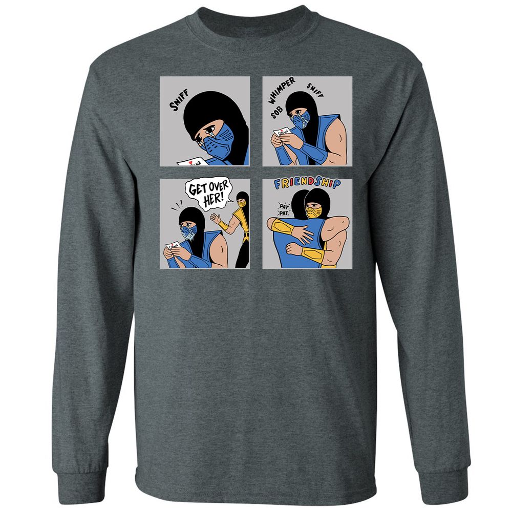 Long Sleeve T-Shirt - JPTBYGBR - Dark Heather - 15