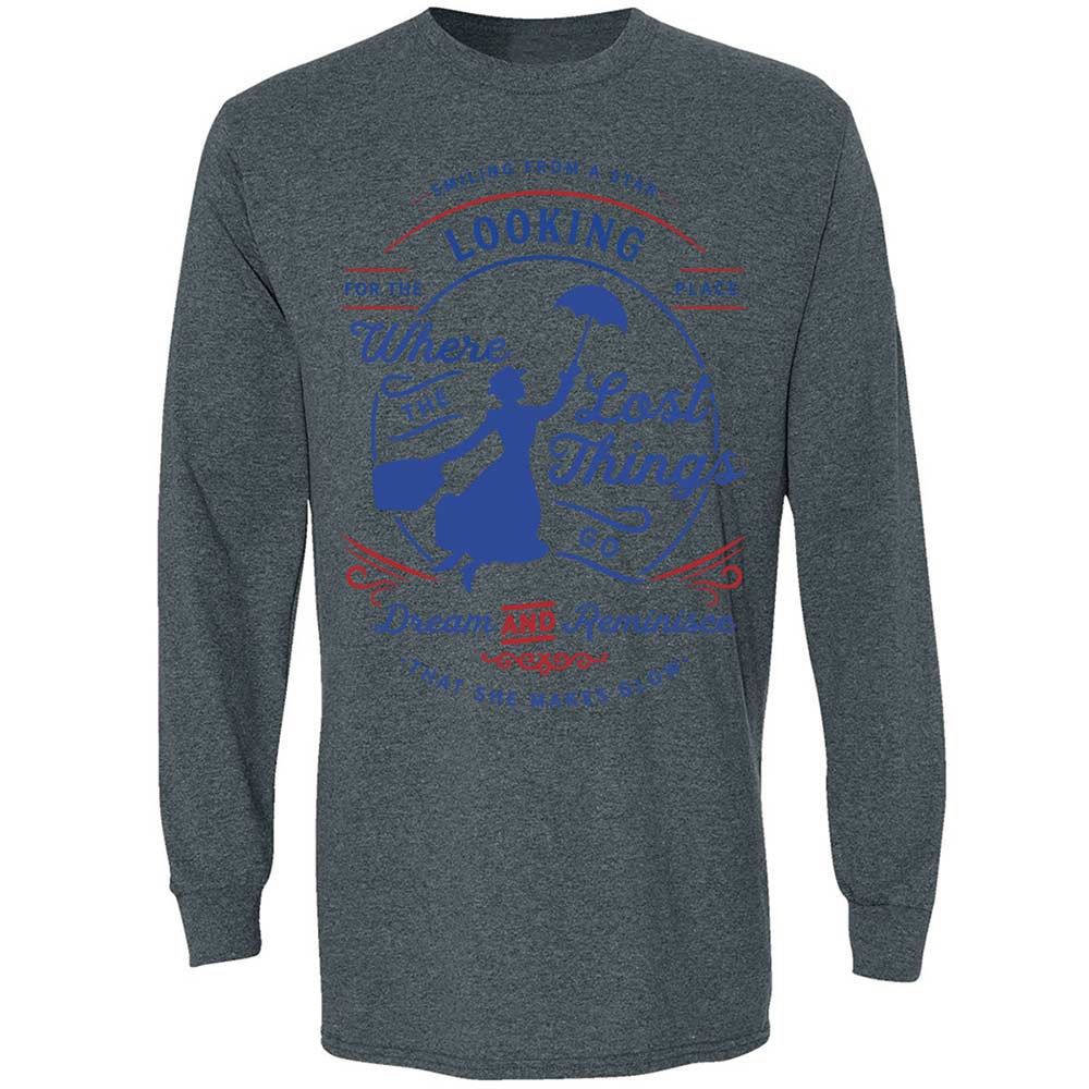 Long Sleeve T-Shirt - D8G1LR9V - Dark Heather - 15