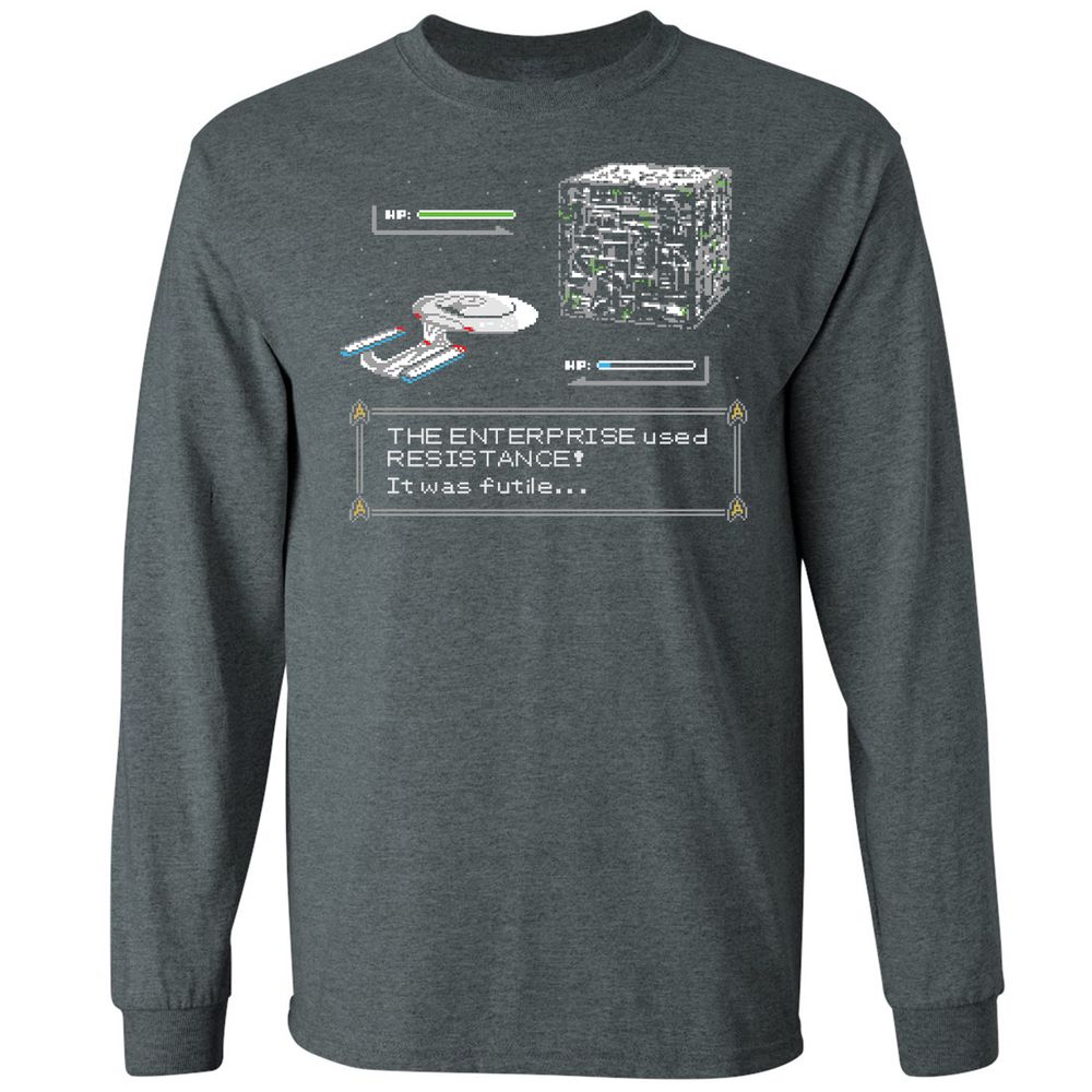 Long Sleeve T-Shirt - 2G1G2PZE - Dark Heather - 15