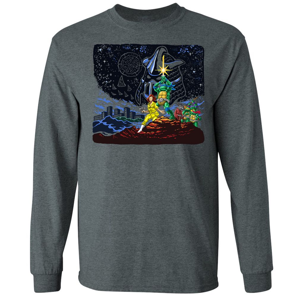 Long Sleeve T-Shirt - 5QSWVQ76 - Dark Heather - 15